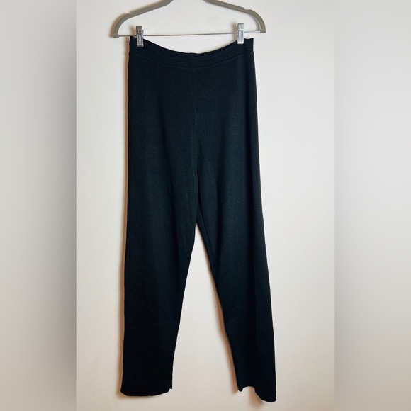 TSE Women's black pants silk large - Picture 1 of 13